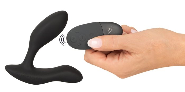 Vibrator We-Vibe »Vector+« 10,9 cm - Negru