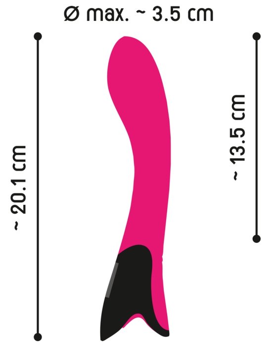 Vibrator pentru punctul G cu afisaj digital, You2Toys, Incarcare USB, 10 Vibratii