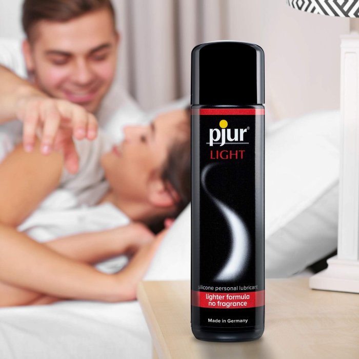 Lubrifiant pe baza de silicon Pjur Light, fara parfum, 100 ml