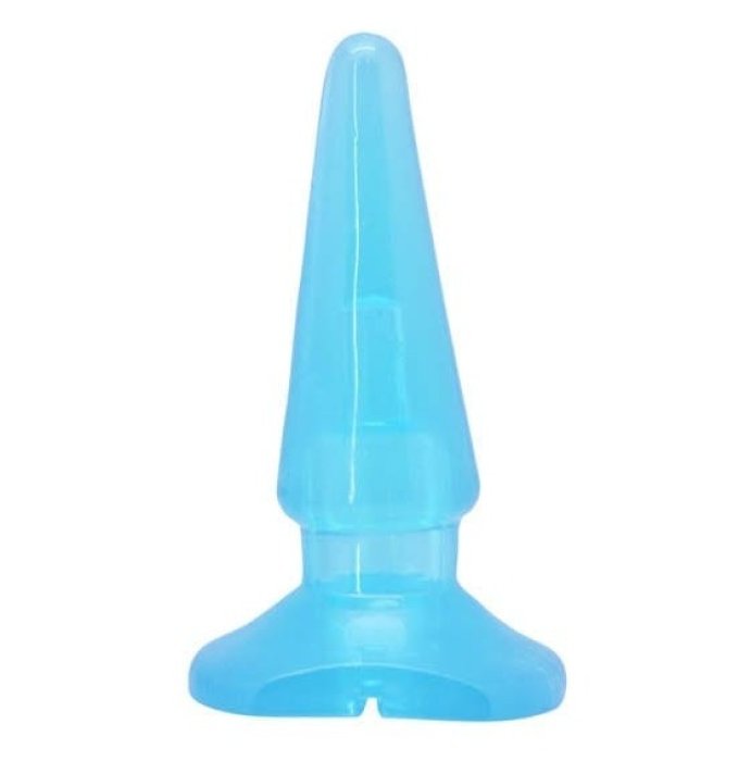 Dop anal Charmly Slim Butt Plug, 9 cm, Bleu