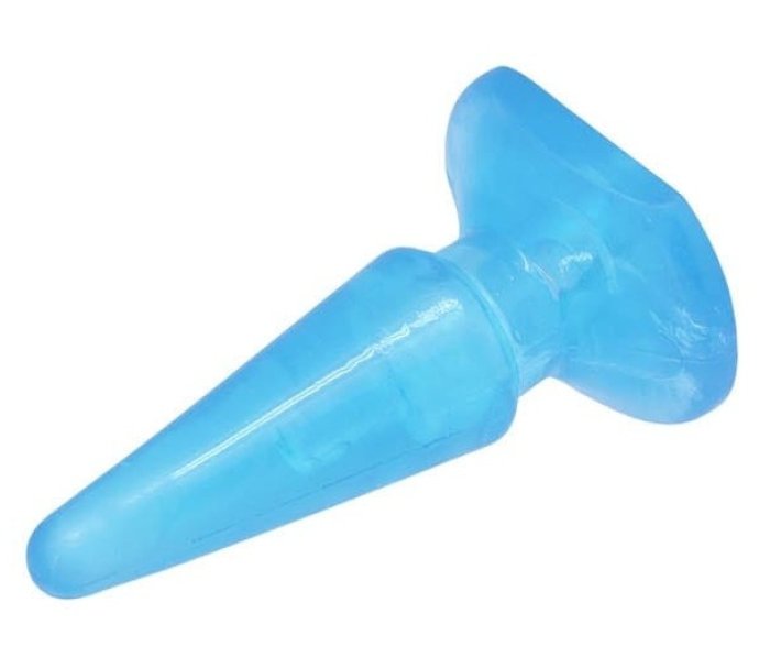 Dop anal Charmly Slim Butt Plug, 9 cm, Bleu