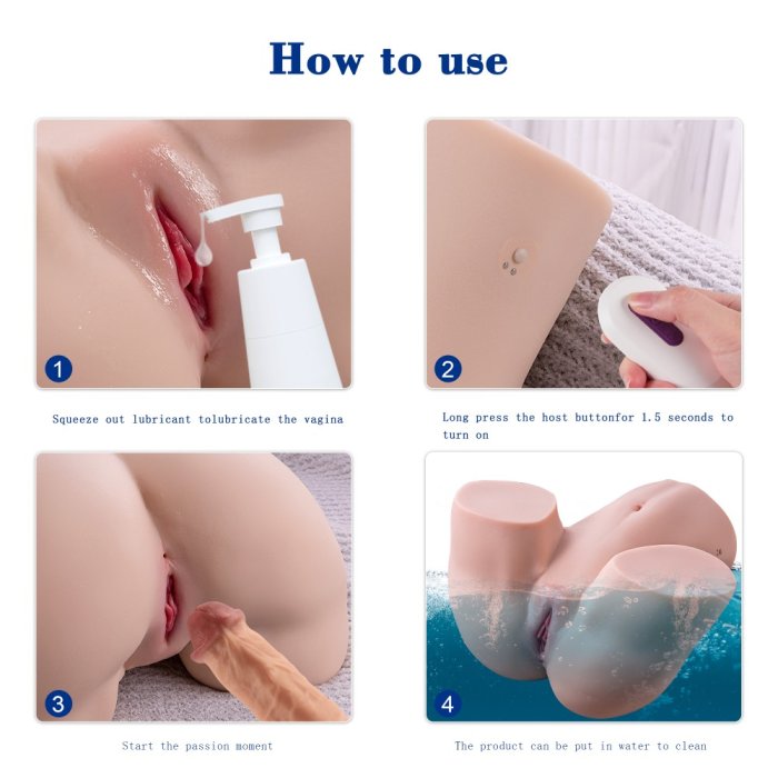 Papusa Sexuala Realistica 3D Mistress »Gina« Fund, 42 cm