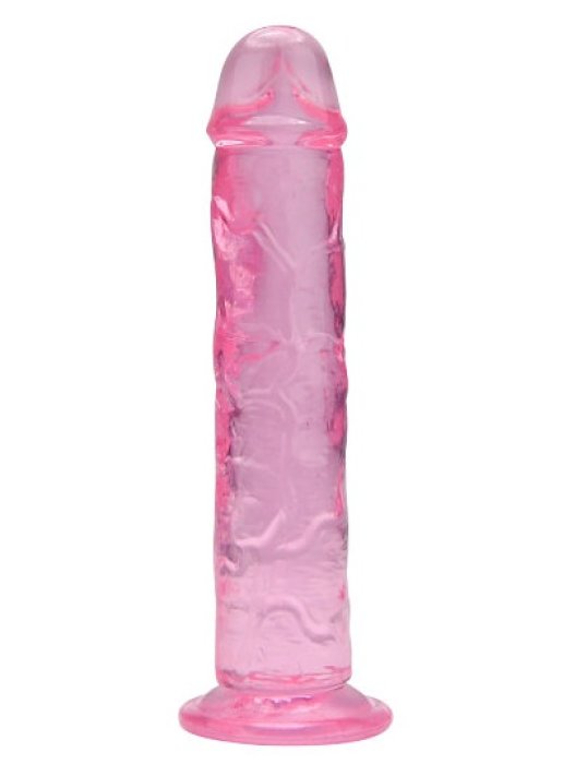 Dildo Loving Joy, cu ventuza, roz, 16 cm