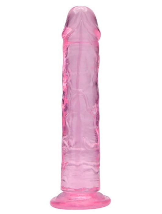Dildo Loving Joy, cu ventuza, roz, 16 cm