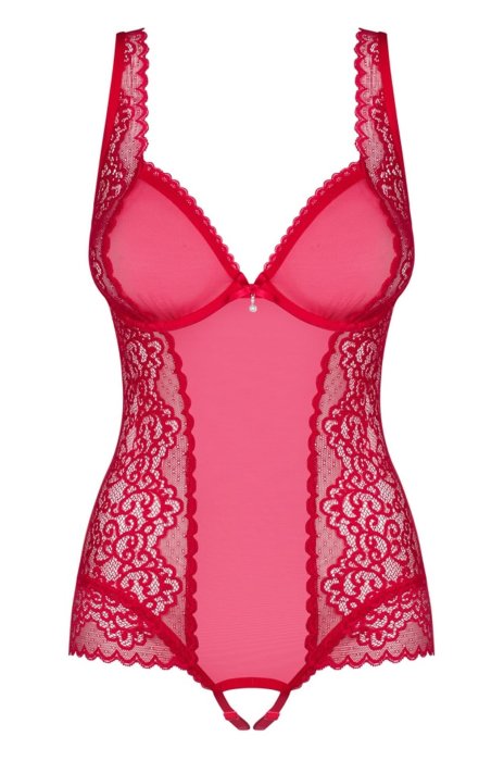 Body Obsessive Rougebelle, decupat inghinal, Rosu
