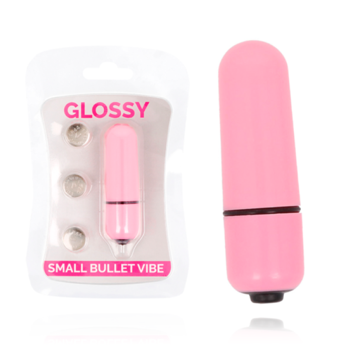 Vibrator Glossy Small Bullet, Roz