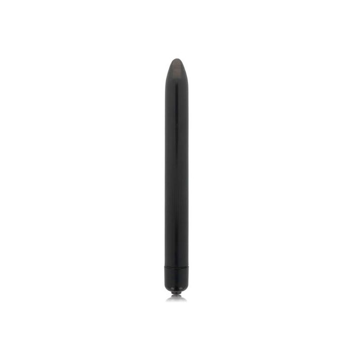 Vibrator Glossy Thin Vibe Deep Negru, 16,5 cm - detaliu design