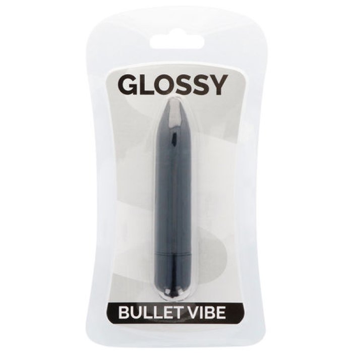 Vibrator Glossy Thin Vibe Negru