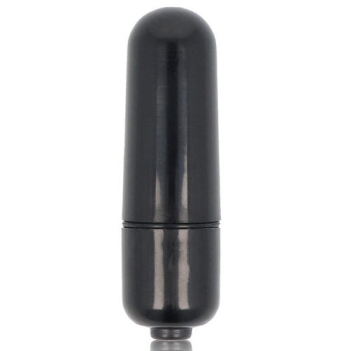 Vibrator Glossy Small Bullet, Negru