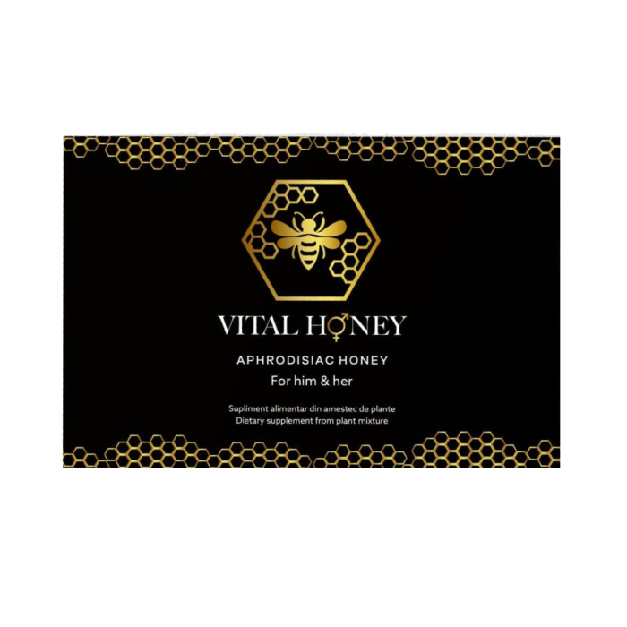 plic miere afrodisiaca vital honey 12g efect rapid si natural