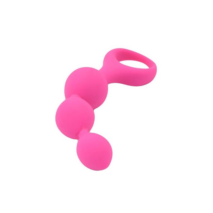 Triple Ripple Anal Beads, Loving Joy, Roz