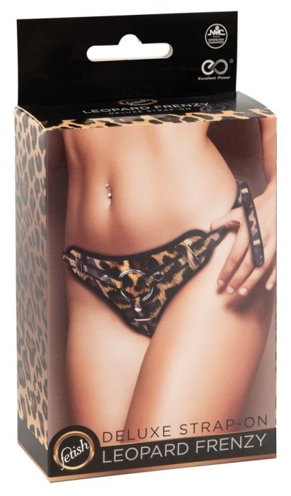 Chilot pentru Strap-on Femei Excellent Power - Maro