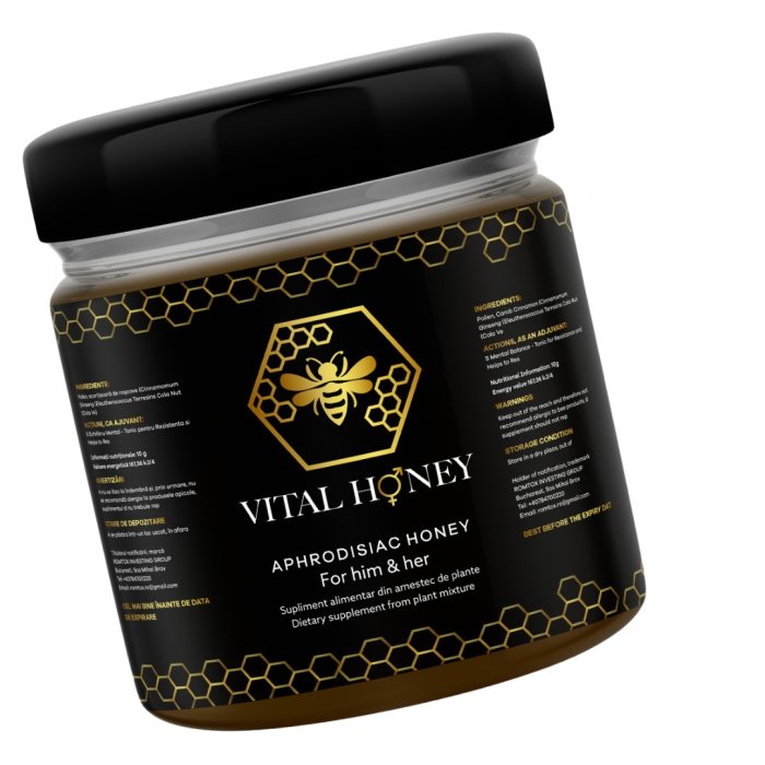 Pachet Magiun Afrodisiac Themra – Magiun Turcesc Natural pentru Potență și Energie, Borcan 240 gr.+ Miere Afrodisiaca Vital Honey – Borcan 240g
