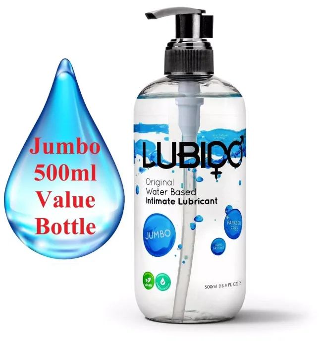 Pachet Lubrifiant Lubido 500ml + 8 buc. Erecta Super Pastila - afrodisiac pentru Erectie Rapida