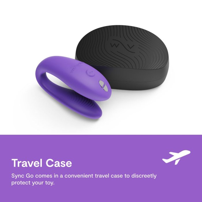 Vibrator Cupluri We-Vibe »Sync Go« Violet, Tester - vedere spate