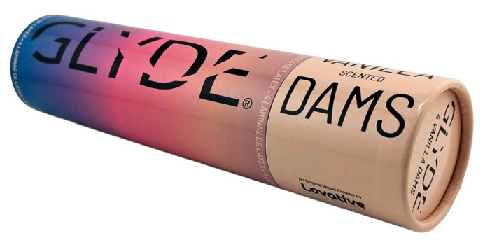 Prezervative Femei Sheer Glyde Dams "Oral Dams Vanilla" 4 Bucati - Vanilie##