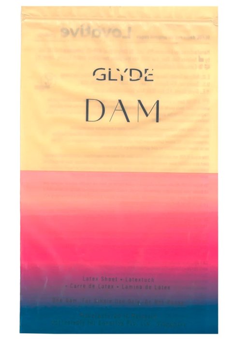 Prezervative Femei Sheer Glyde Dams "Oral Dams Vanilla" 4 Bucati - Vanilie##