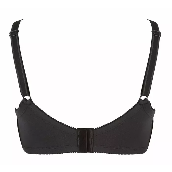Sutien Piele Naturala ZADO - Negru - accesorii incluse