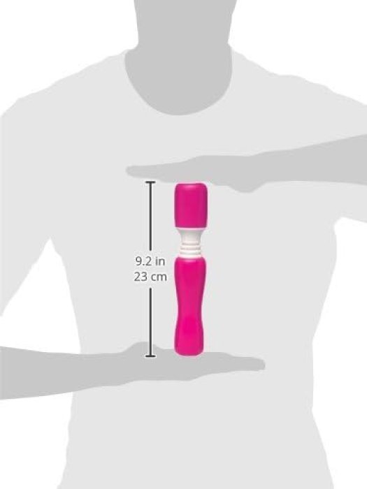 Aparat masaj Wanachi Maxi Wand, Pipedream, Waterproof Vibrator Multi-Speed, Roz