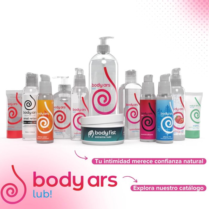 Lubrifiant Intim Body Ars 1000 ml - detaliu finisaj