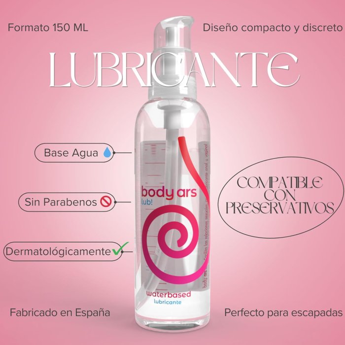 Lubrifiant Intim Body Ars 1000 ml - dimensiuni complete