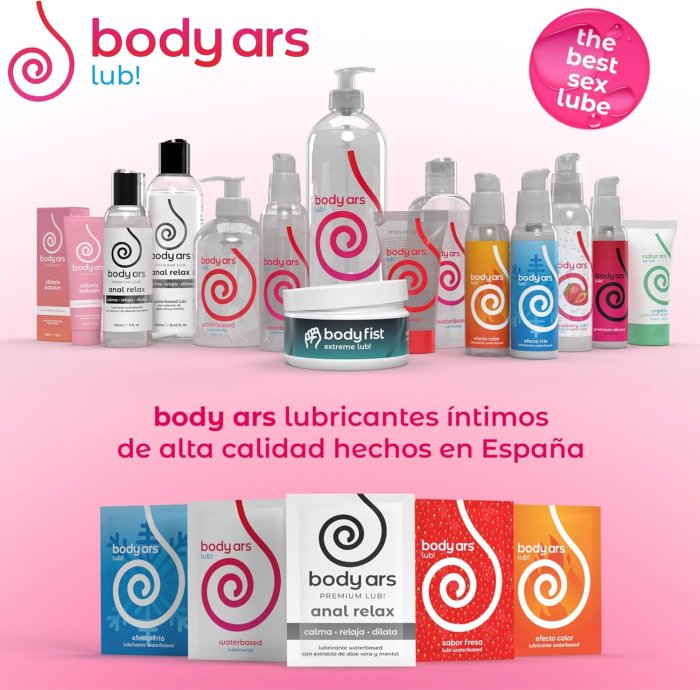 Lubrifiant Intim Body Ars 1000 ml - accesorii incluse