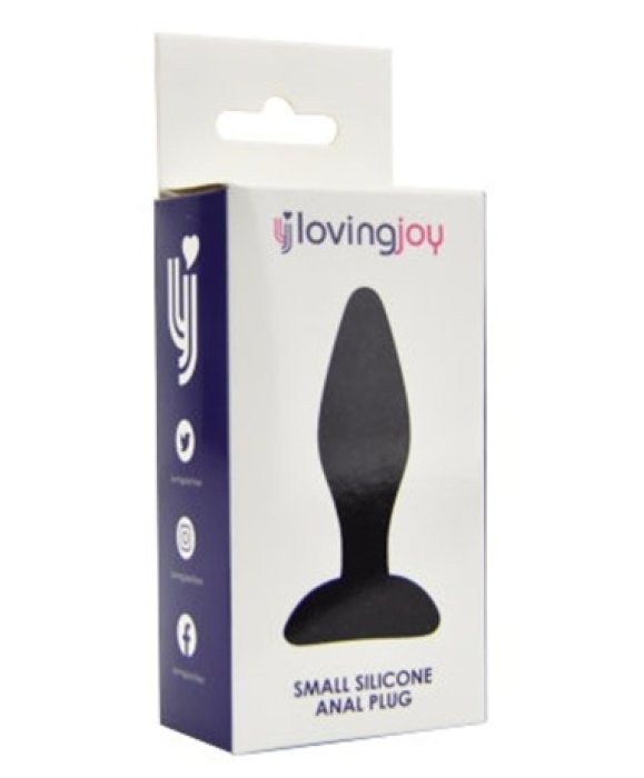 Silicone Anal Plug, Loving Joy, dop anal, Small