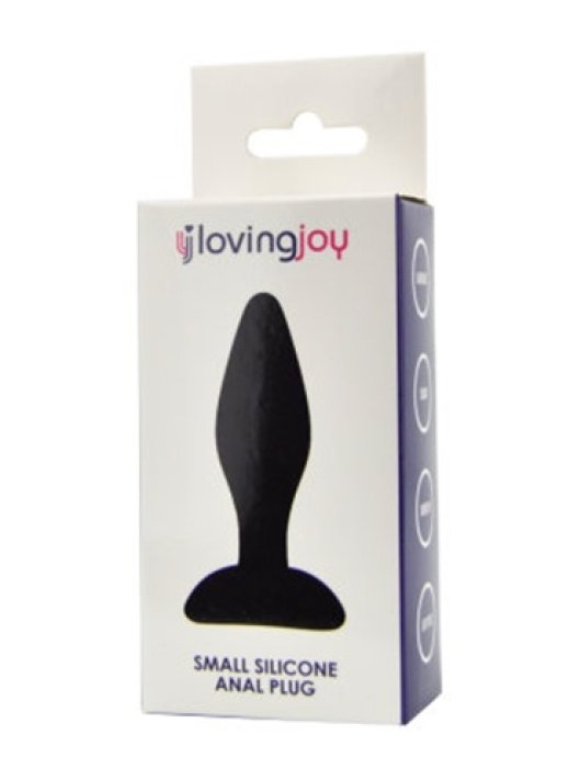 Silicone Anal Plug, Loving Joy, dop anal, Small