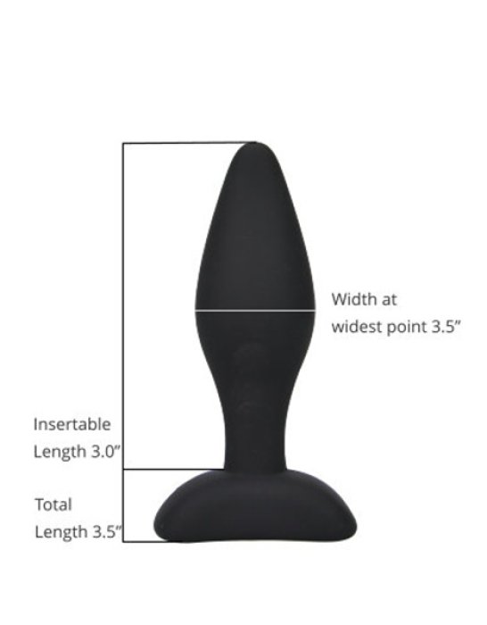 Silicone Anal Plug, Loving Joy, dop anal, Small