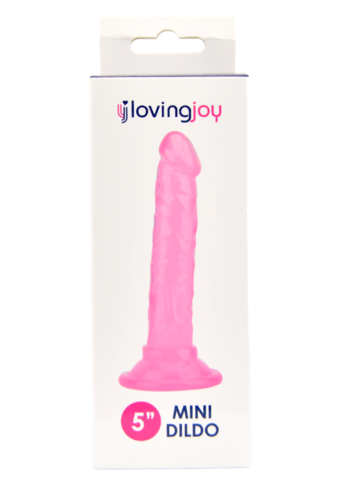 ​Dildo pentru incepatori, Loving Joy, 15 cm, roz