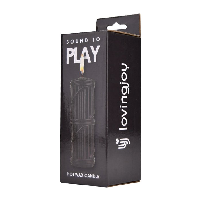 Lumanare Hot Wax Candle, Bound to Play - Negru