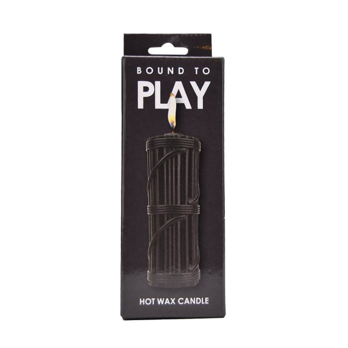 Lumanare Hot Wax Candle, Bound to Play - Negru