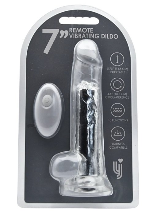 Vibrator Loving Joy 7 Inch Wireless Remote, 10 Functii
