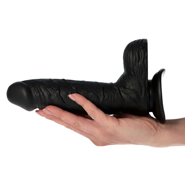 Dildo Realistic, Toyz4Lovers, Sergio, Negru, 22cm