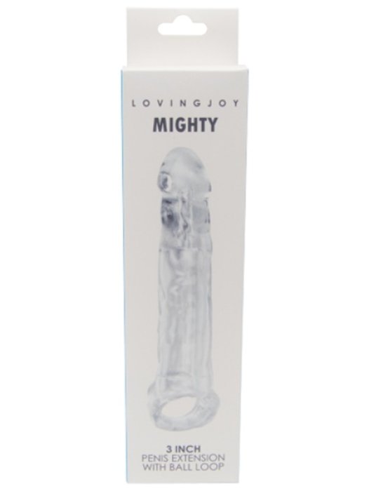 ​Extensie de penis, Loving Joy Mighty, Ball Loop, 19cm