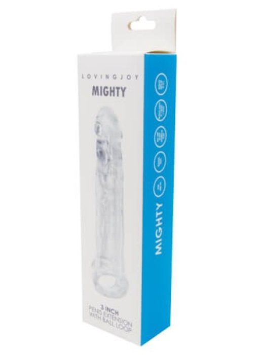 ​Extensie de penis, Loving Joy Mighty, Ball Loop, 19cm