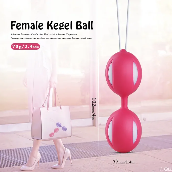 Bile Vaginale Chisa, Ben Wa Balls Pink pentru intarirea muschilor vaginali