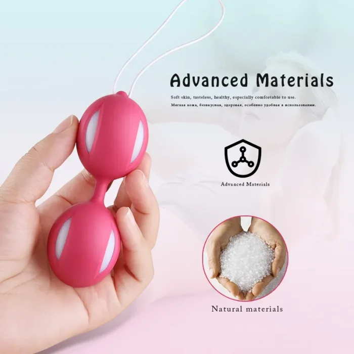 Bile Vaginale Chisa, Ben Wa Balls Pink pentru intarirea muschilor vaginali