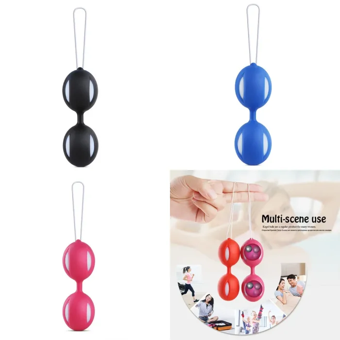 Bile Vaginale Chisa, Ben Wa Balls Purple pentru intarirea muschilor vaginali