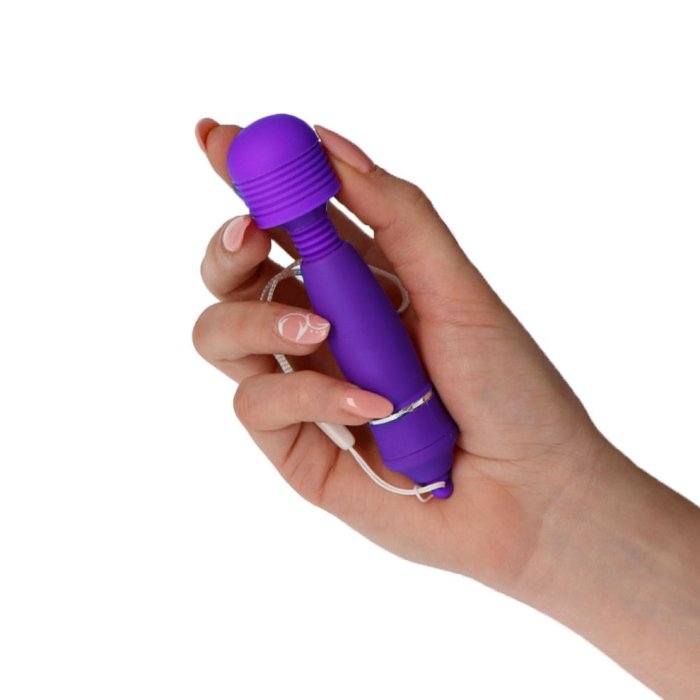 Aparat de Masaj Stimulator Vaginal Toyz4Lovers »Candy Pie« 10 cm - Violet##