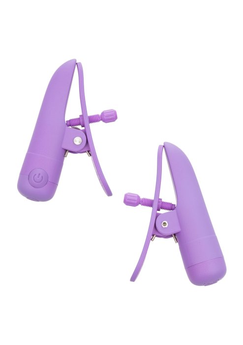 Cleme Sfarcuri cu Vibratii California Exotics "Nipplettes" - Violet##