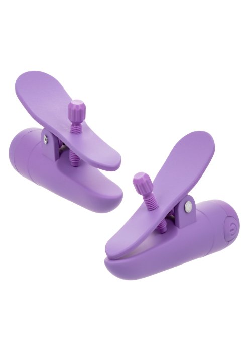 Cleme Sfarcuri cu Vibratii California Exotics "Nipplettes" - Violet##