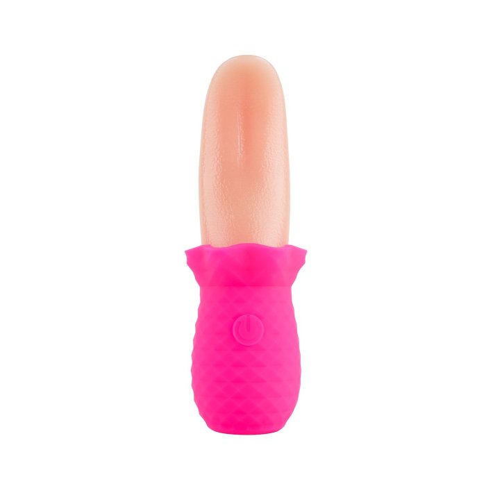Limba cu Vibratii, Teazers, Realistic Tongue Vibrator - Roz