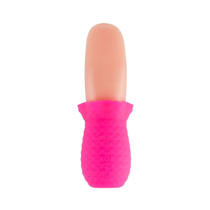 Limba cu Vibratii, Teazers, Realistic Tongue Vibrator - Roz