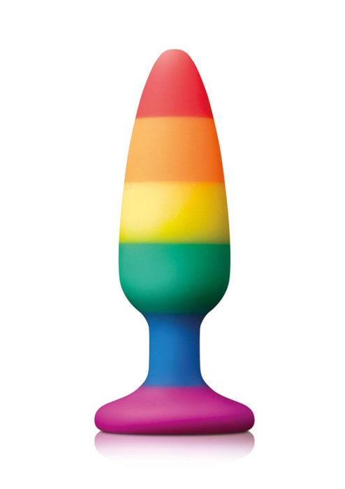 Dildo Pleasure Plug Rainbow Pride Edition - Medium