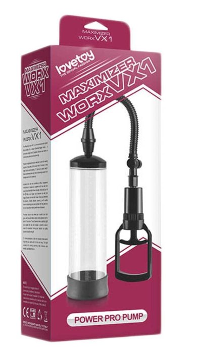 Pompa penis, Lovetoy, Maximizer Worx VX1-Power Pro- 21 cm