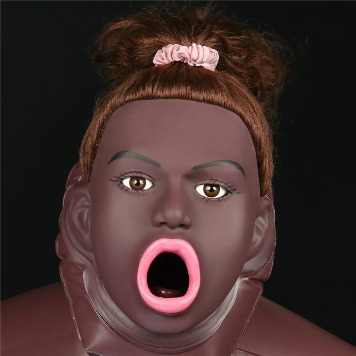 Papusa Gonflabila 3D Lovetoy "Cowgirl" 93 cm - Mulatra