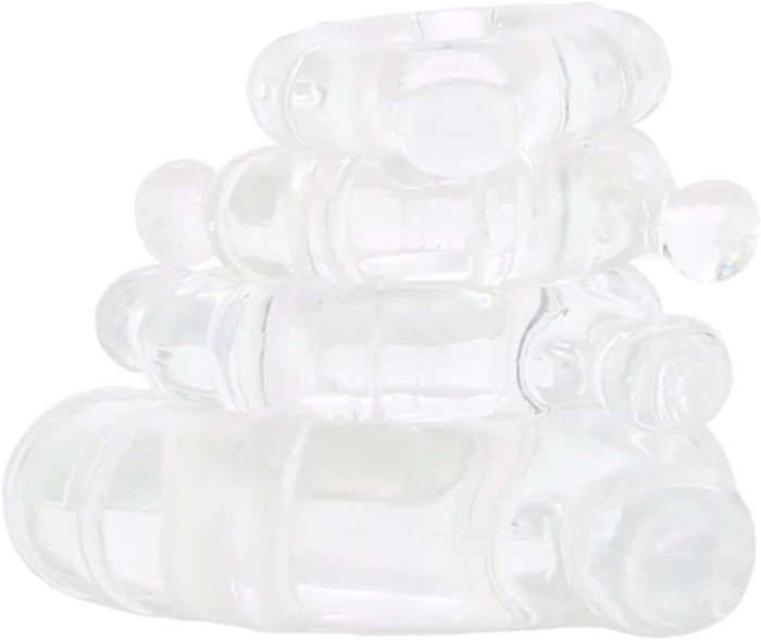 Set 4 Inele Penis - Renegade Vitality Rings Clear