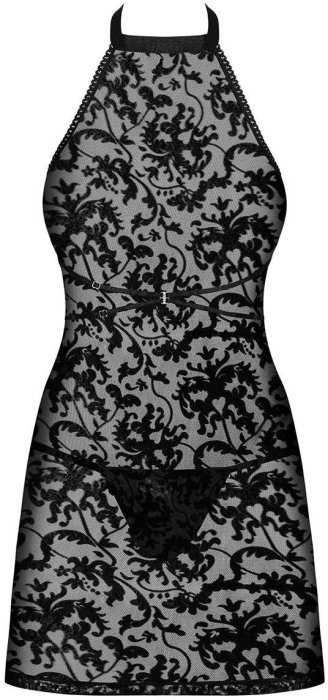 Set Camasa de Noapte si Bikini Softily Obsessive - Negru