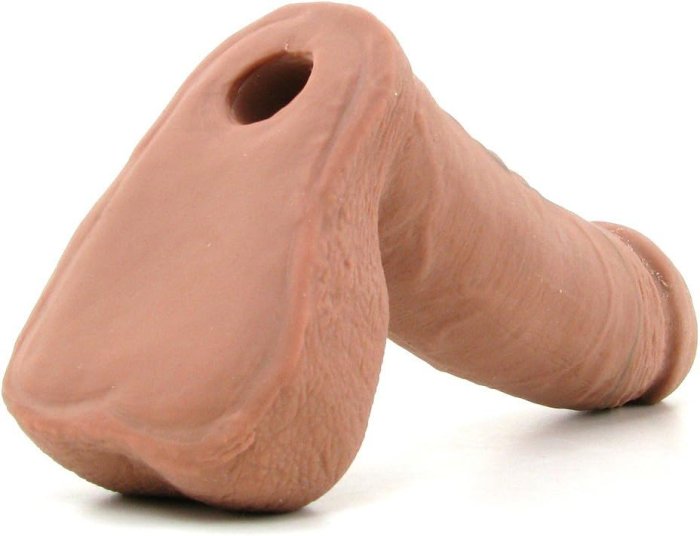 Realistic Ultraskin dildo Vac-U-Lock 8" UR3, maron - 20 cm